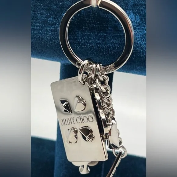 JIMMY CHOO Deck of Cards Bag Charm 6” - Picture 10 of 15